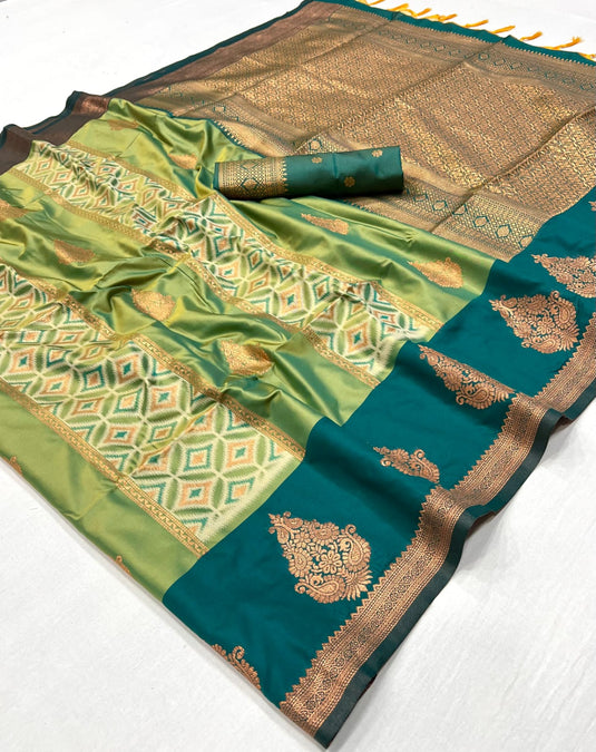 Wine Handloom Pochampally Weaving Silk Festive Wear Saree For Women